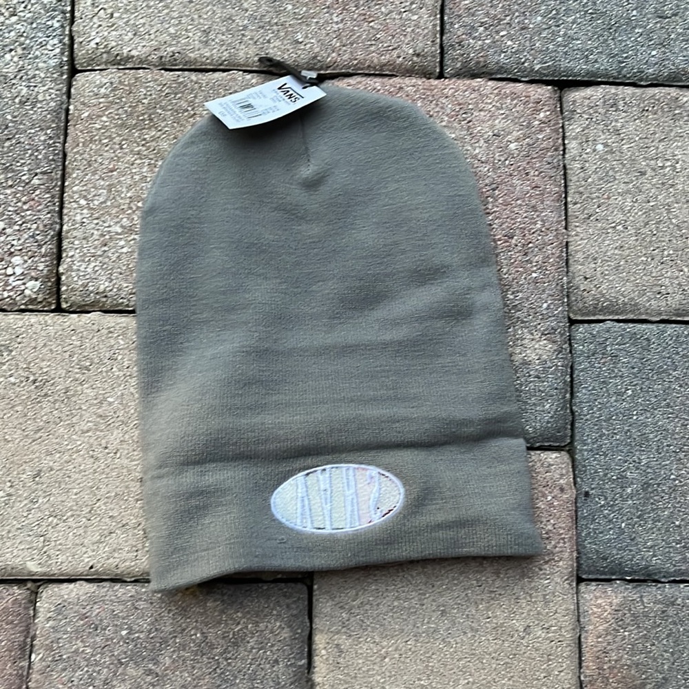 Vans WM Breakin Curf Grey Beanie Skateboarding Hat Women & Men VN0A5GUV85T - Picture 9 of 15